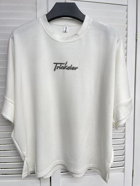 Футболка Karon (one size) 9110-7 white (лето)