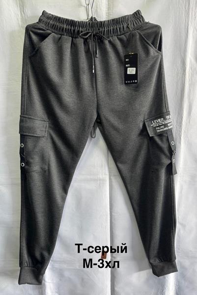 Штаны спорт Minh (M-3XL) 2065 d.grey (деми)