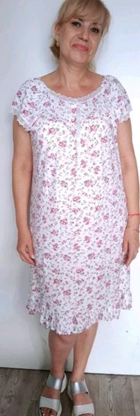 Ночнушка Romeo life (54-62) 245 white-pink (лето)