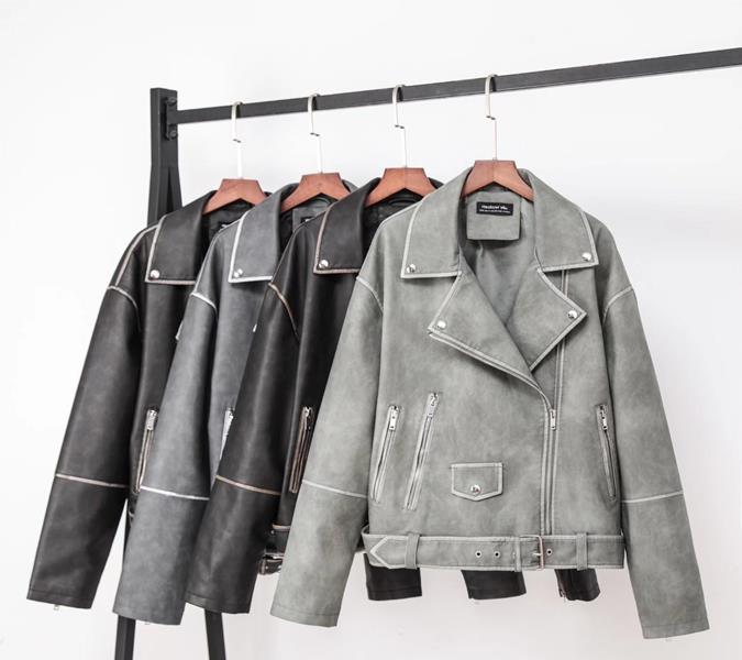 Куртка Yafeier (S-L) 3507 grey (деми)
