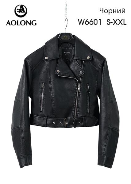 Куртка Yafeier (S-2XL) W6601 black (деми)