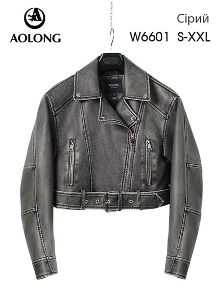 Куртка Yafeier (S-2XL) W6601 grey (деми)
