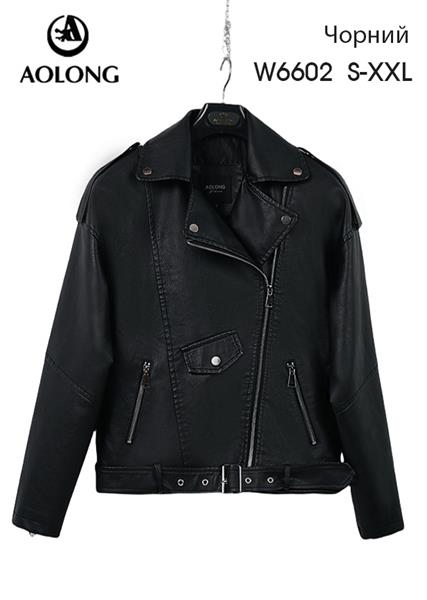 Куртка Yafeier (S-2XL) W6602 black (деми)