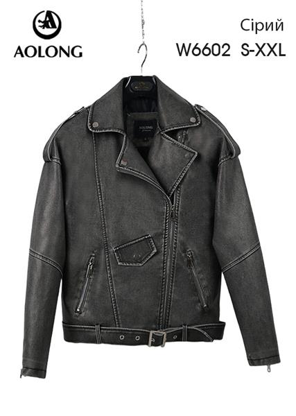 Куртка Yafeier (S-2XL) W6602 grey (деми)