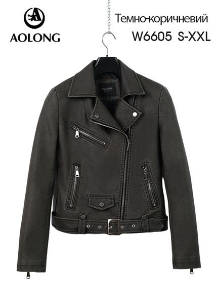 Куртка Yafeier (S-2XL) W6605 brown (деми)