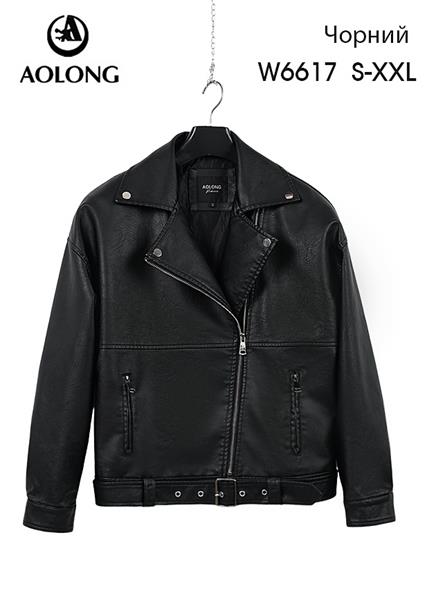 Куртка Yafeier (S-2XL) W6617 black (деми)