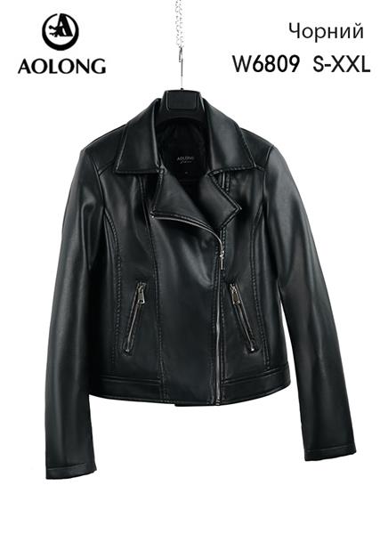 Куртка Yafeier (S-2XL) W6809 black (деми)