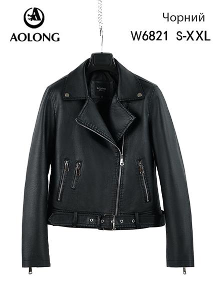 Куртка Yafeier (S-2XL) W6821 black (деми)