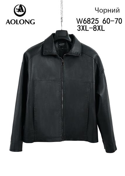 Куртка Yafeier (3XL-8XL) W6825 black (деми)