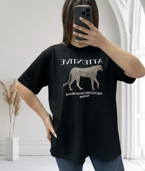 Футболка G.L.S.A (44-54) 25059 black (лето)