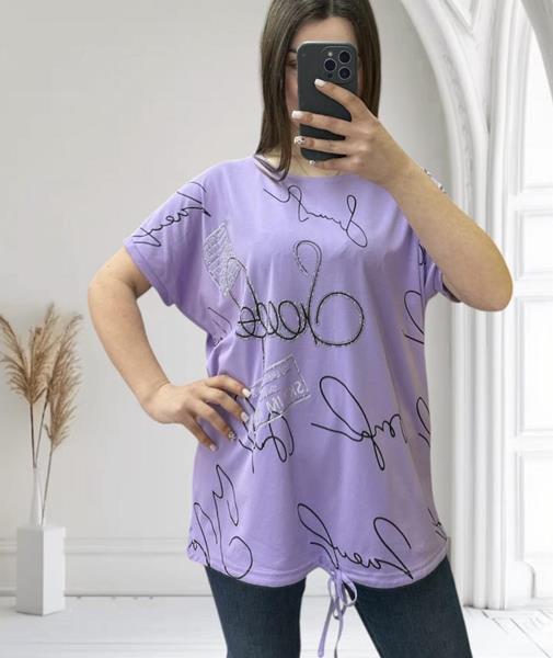 Футболка Novetly Store (52-58) 25309 lilac (лето)