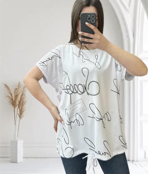 Футболка Novetly Store (52-58) 25309 white (лето)