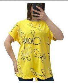 Футболка Novetly Store (52-58) 25309 yellow (лето)