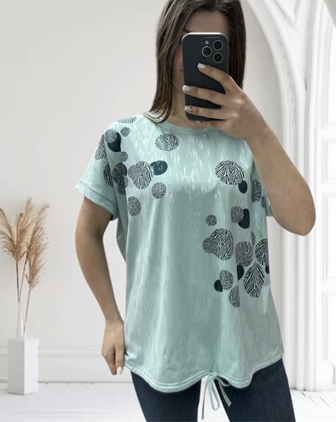 Футболка Novetly Store (48-56) 25063 l.blue (лето)