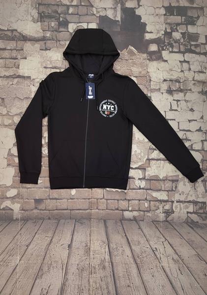 Кофта спорт sss Annet (48-56) YT806 black (деми)