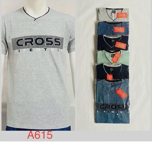 Футболка Ayden (2XL-5XL) A615 mix (лето)