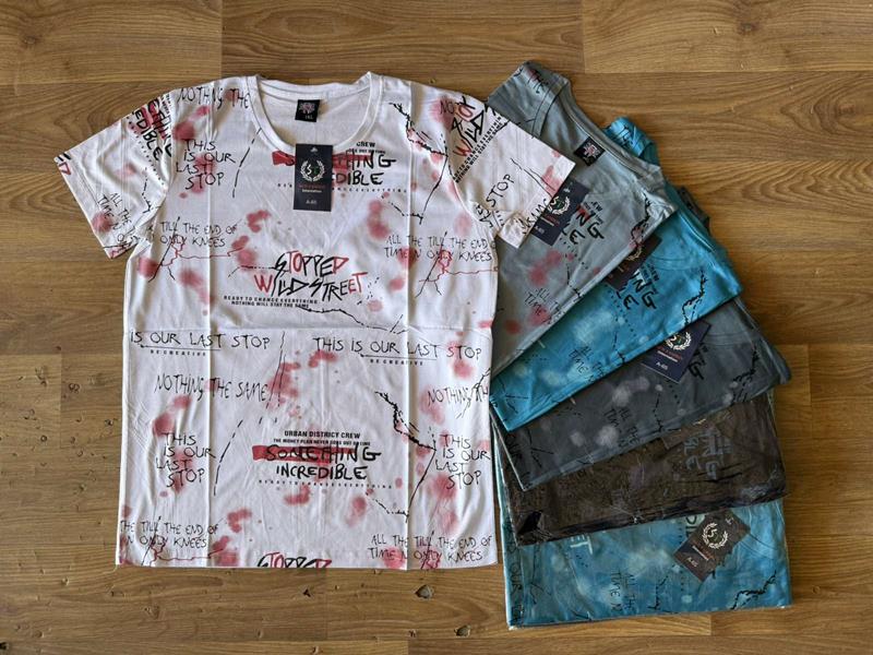 Футболка Ayden (XL-5XL) A65 mix (лето)