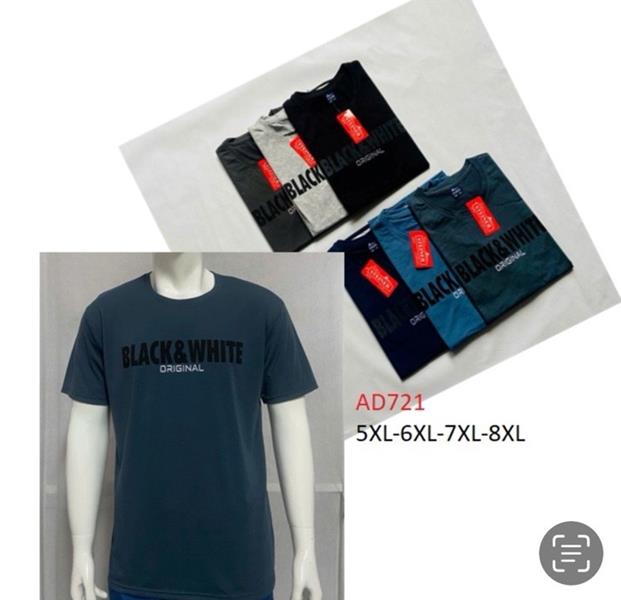 Футболка Ayden (5XL-8XL) AD721 mix (лето)