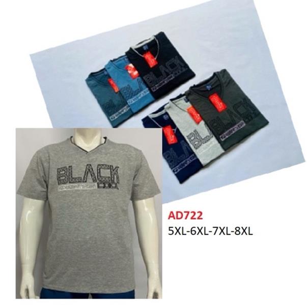 Футболка Ayden (5XL-8XL) AD722 mix (лето)