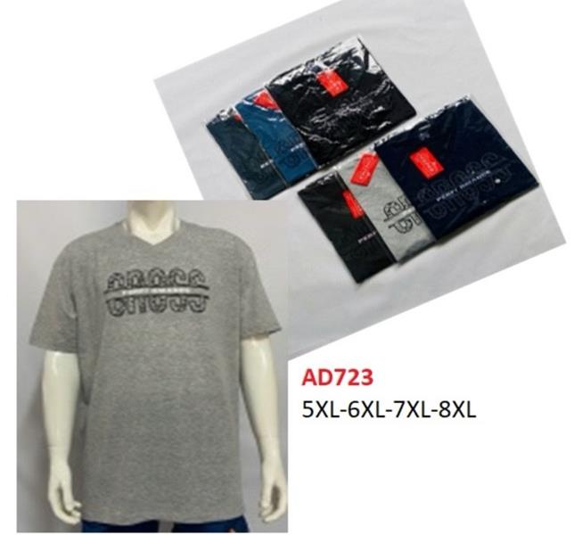 Футболка Ayden (5XL-8XL) AD723 mix (лето)