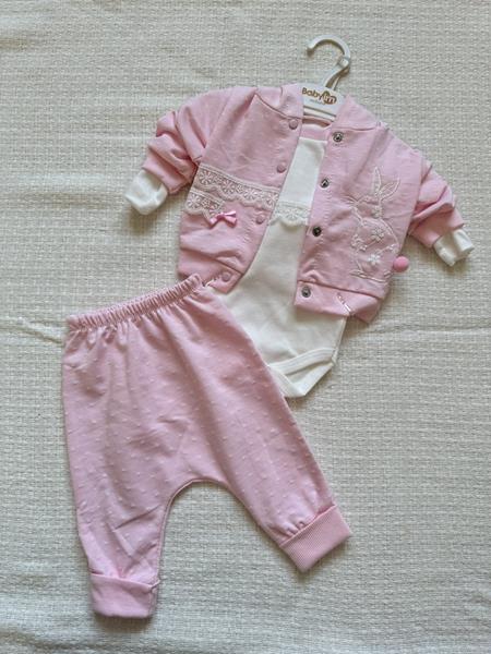 Костюм Baby Boom (0-0.9) 1012 pink (деми)