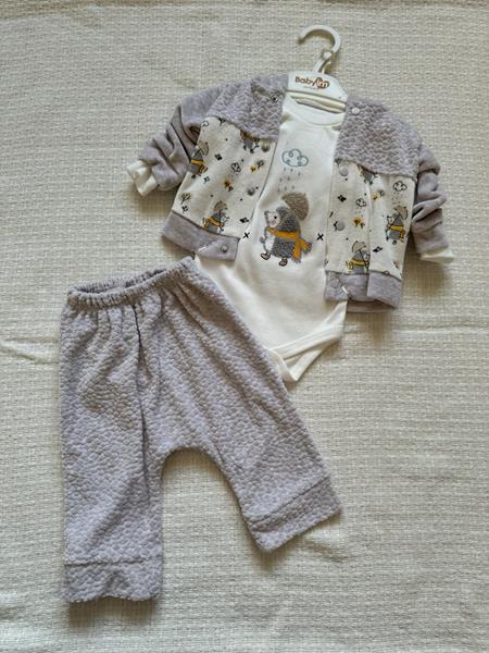 Костюм Baby Boom (0-0.9) 1018 grey (деми)