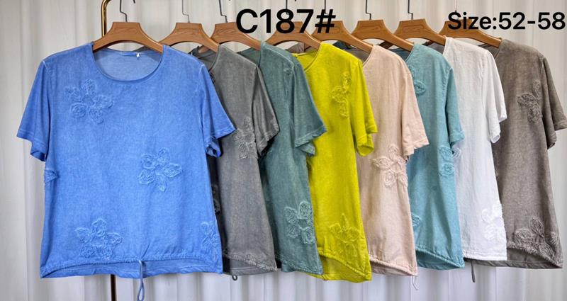 Футболка Kaffir Lily (52-58) C187 blue (лето)