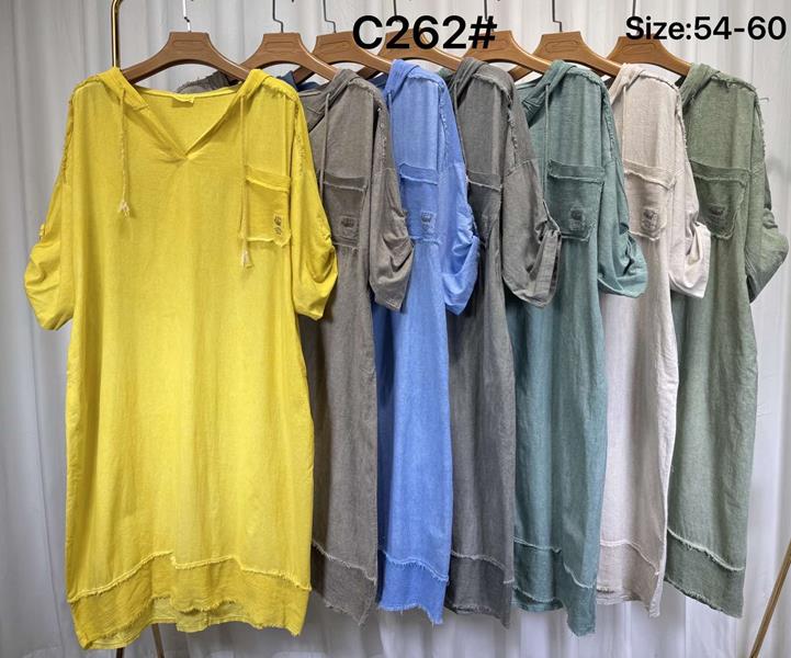 Платье Kaffir Lily (54-60) C262 grey (лето)