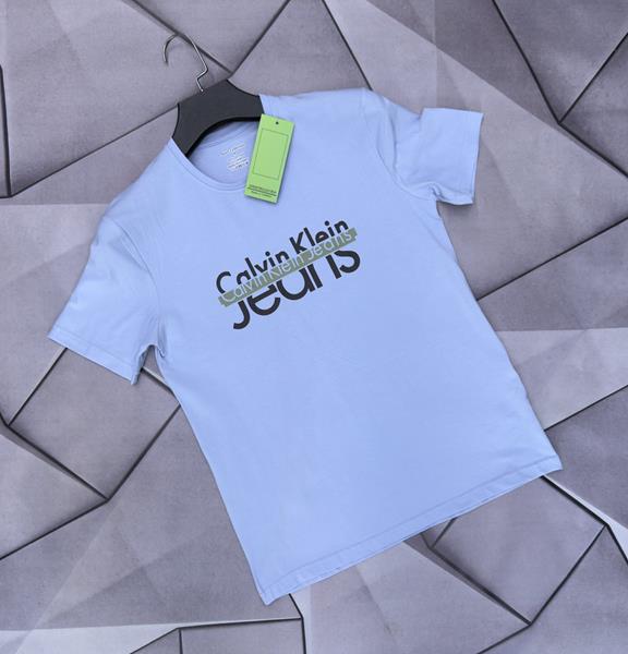 Футболка Rassul (S-2XL) 5187 l.blue (лето)