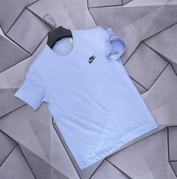 Футболка Rassul (S-2XL) 5201 l.blue (лето)