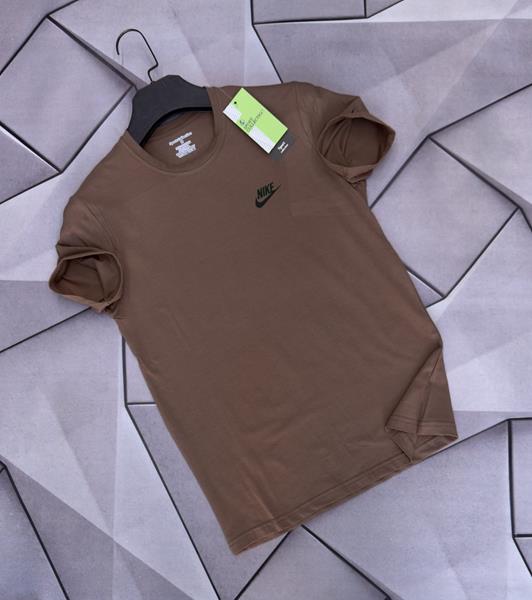 Футболка Rassul (S-2XL) 5204 brown (лето)