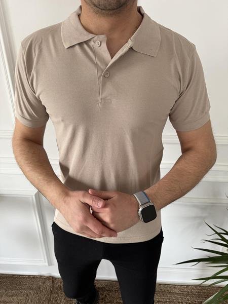 Футболка Nik (M-5XL) 55862 beige (лето)