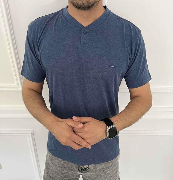 Футболка Nik (3XL-6XL) 55899 blue (лето)