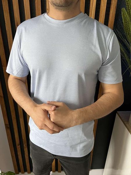 Футболка Nik (L-3XL) 55903 l.grey (лето)