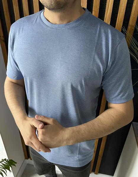 Футболка Nik (L-3XL) 55904 l.blue (лето)