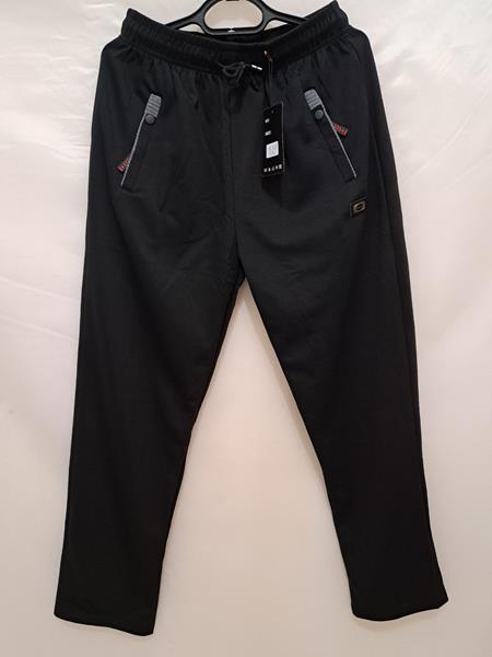 Штаны спорт Giang (3XL-7XL) 8107 black (деми)