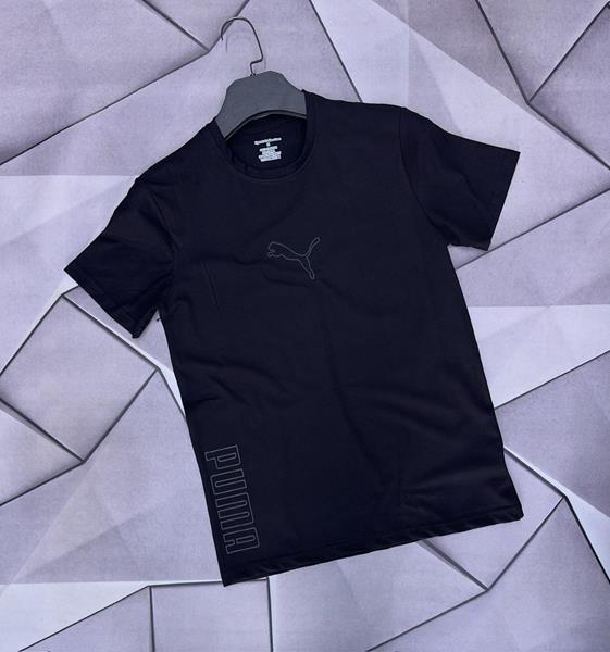 Футболка Rassul (S-2XL) 5288 black (лето)