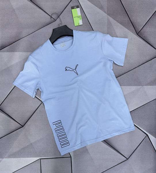 Футболка Rassul (S-2XL) 5293 l.blue (лето)