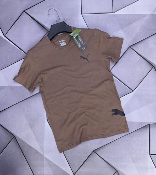 Футболка Rassul (S-2XL) 5298 brown (лето)