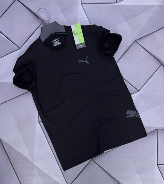 Футболка Rassul (S-2XL) 5300 black (лето)