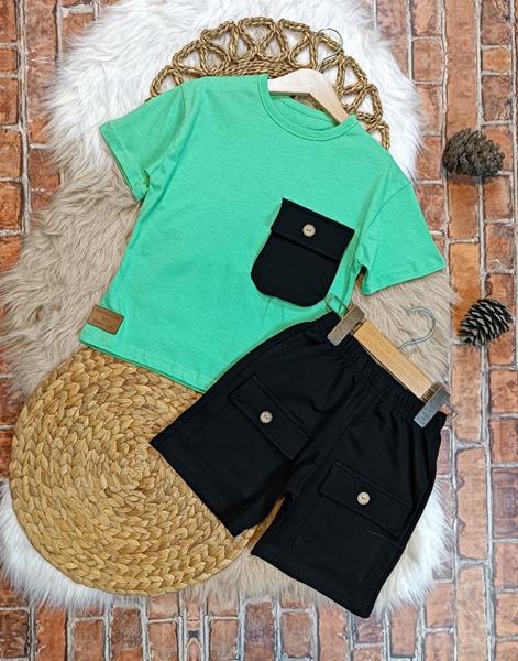 Костюм Fili kids (4-10) FK814 green (лето)