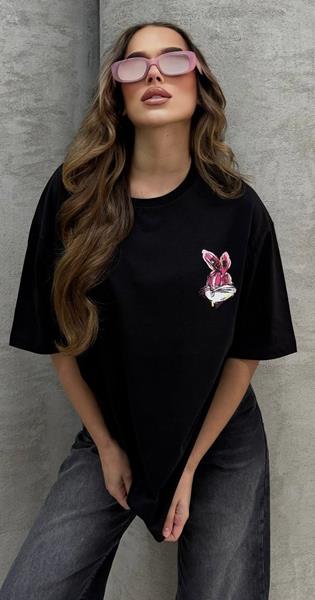 Футболка Karon (one size) 2147 black (лето)