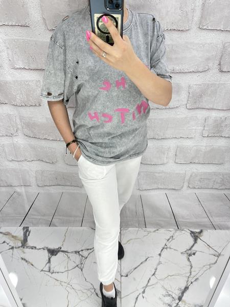 Футболка Karon (one size) 24367 grey (лето)