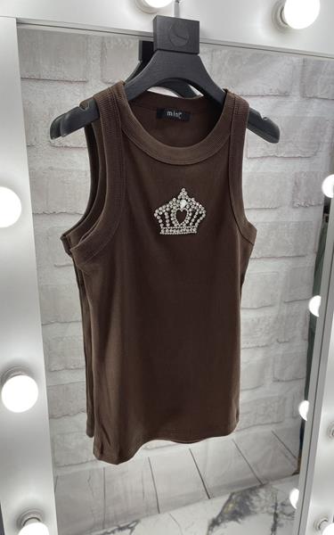 Майка Karon (S-M) 4480 brown (лето)