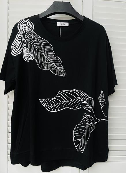Футболка Karon (one size) 707 black (лето)