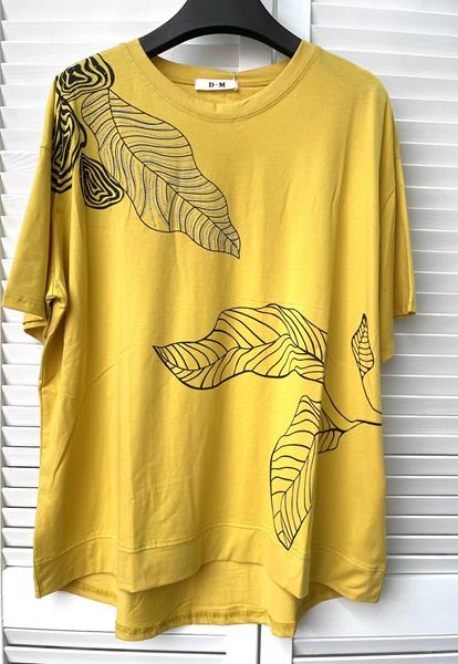 Футболка Karon (one size) 707 yellow (лето)