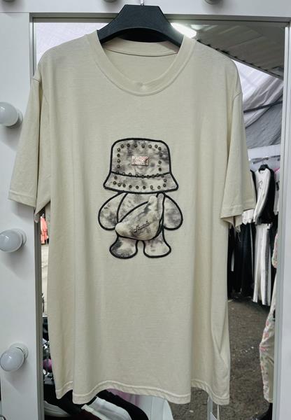 Футболка Karon (one size) 98350 beige (лето)