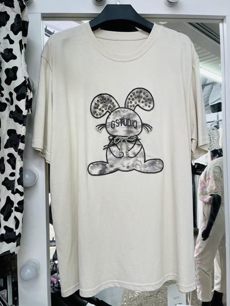 Футболка Karon (one size) 98357 beige (лето)