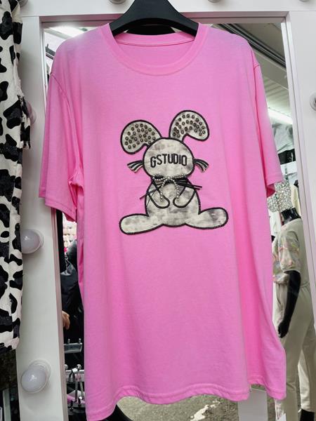 Футболка Karon (one size) 98357 pink (лето)