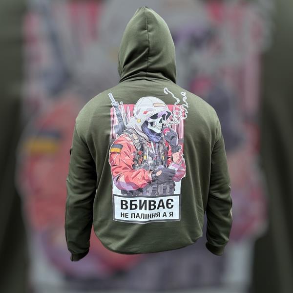 Худи Madoka (M-2XL) 791 khaki (деми)